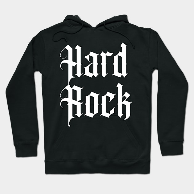 hard rock logo Hoodie by lkn